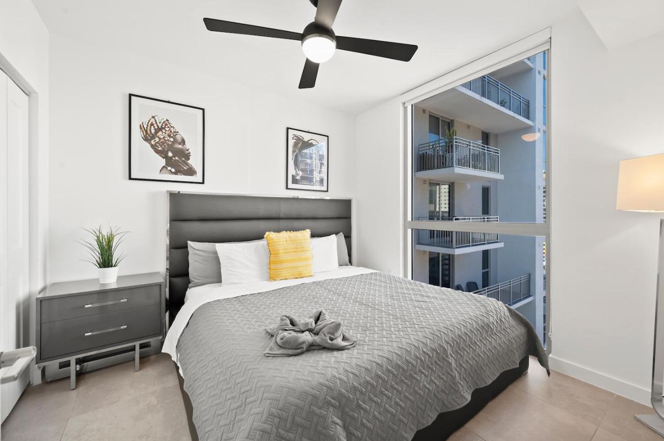 Modern Unit Mins From Brickell With Free Parking Leilighet Miami Eksteriør bilde