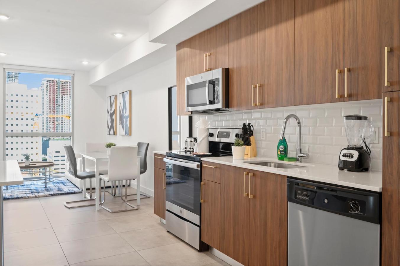 Modern Unit Mins From Brickell With Free Parking Leilighet Miami Eksteriør bilde