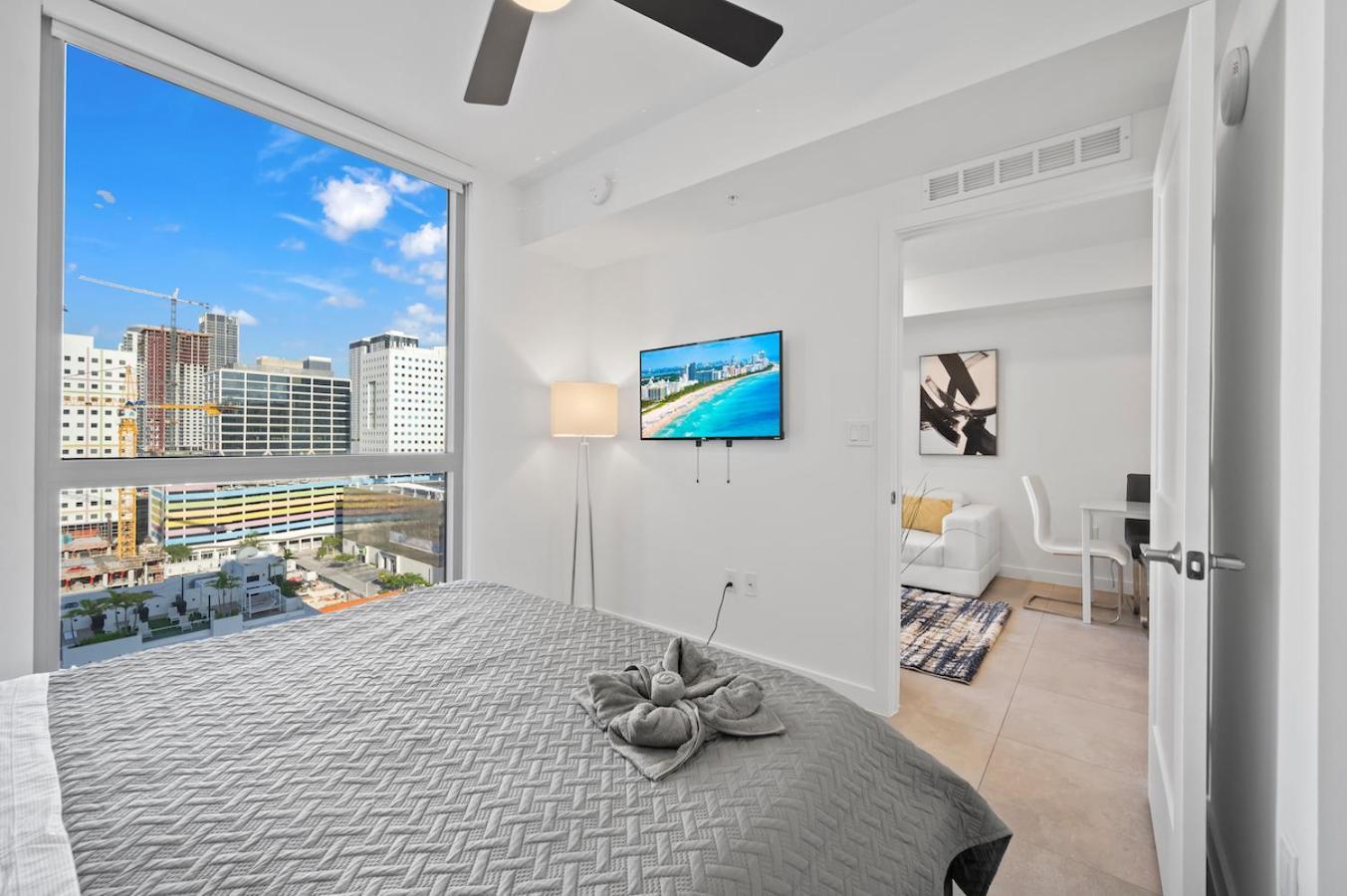 Modern Unit Mins From Brickell With Free Parking Leilighet Miami Eksteriør bilde